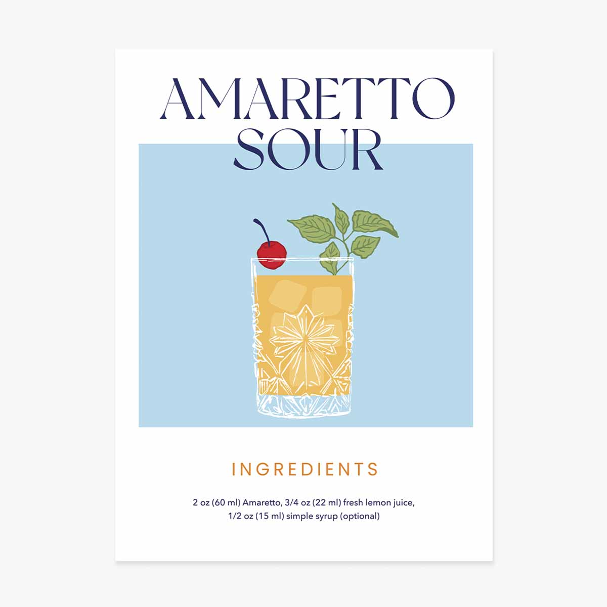 Amaretto Sour poszter