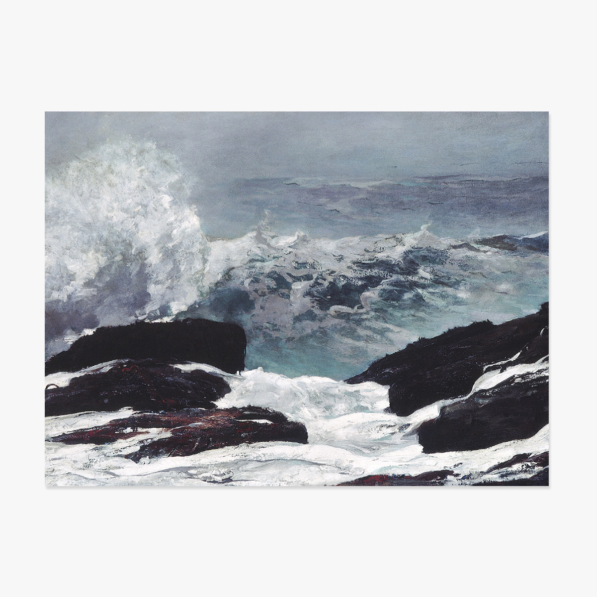 Poster landscape - Winslow Homer - Northeaster 1895