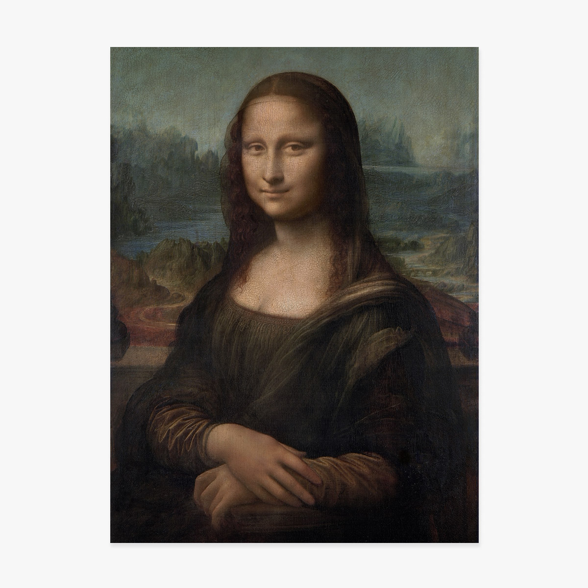 Poszter Leonardo da Vinci, Mona Lisa del Giocondo, 1506