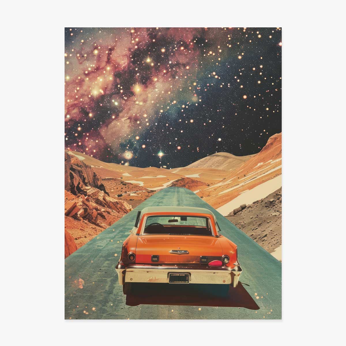 Poster Mașina printre stele