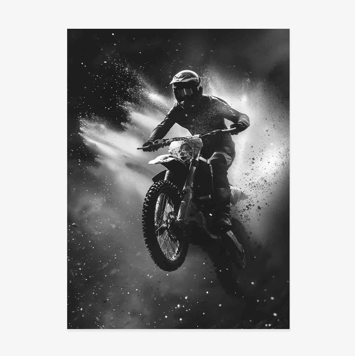 Motorkerékpáros poszter