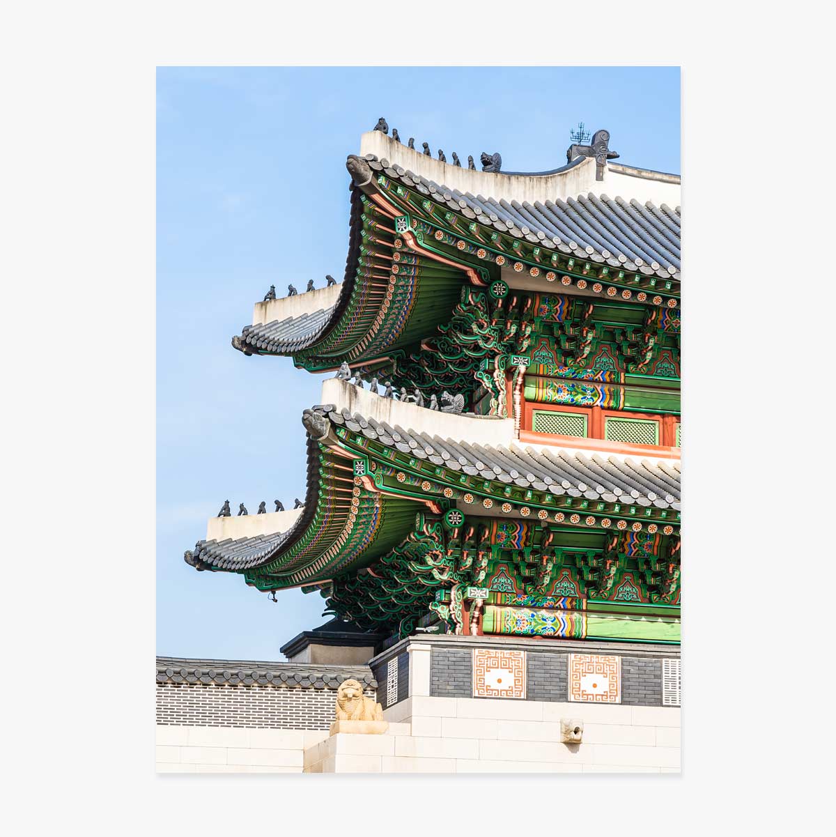 Poster Palat din Seul, Coreea de Sud