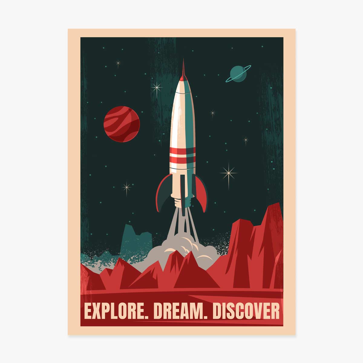 Poster Rachetă Spațială