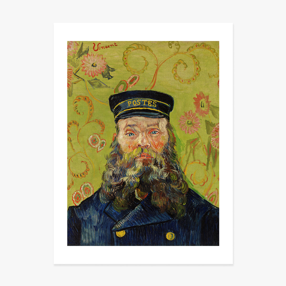 Poszter Vincent van Gogh, Joseph Roulin postás 1889