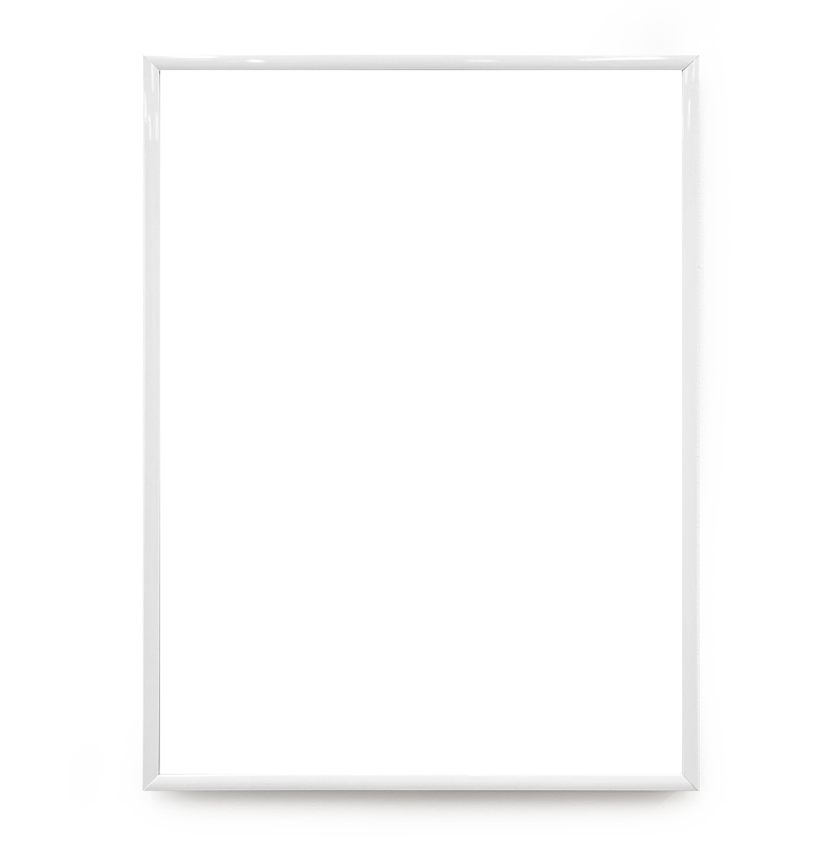 Poster Black and white coffee time